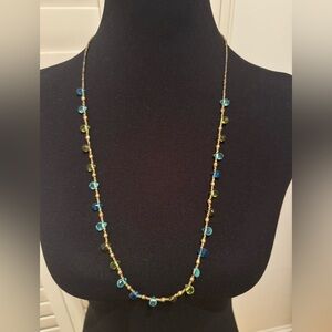 Boho Resin Bead Necklace – 30” – Purchased in Topanga